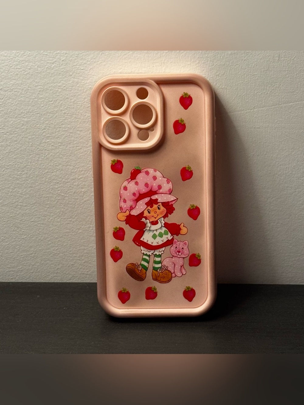 Strawberry Shortcake Character iPhone 15 Pro Max Case